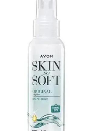 Лосьйон-спрей для тіла з олією жожоба «зволоження та живлення» від avon, 100 мл