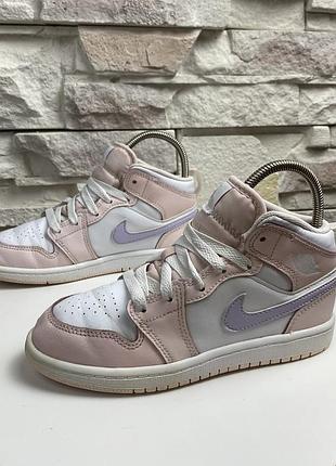 Дитячі кросівки nike air jordan 1 mid gs