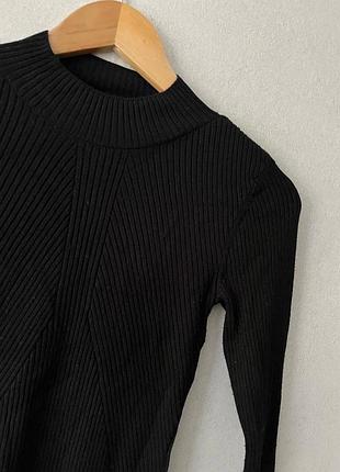 Трикотажний джемпер лонгслів h&m 9