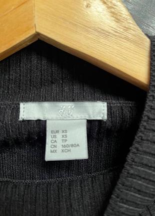 Трикотажний джемпер лонгслів h&m 4