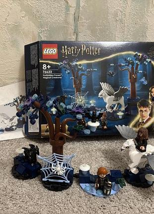 Lego harry potter 76432 заборонений ліс: чарівні істоти