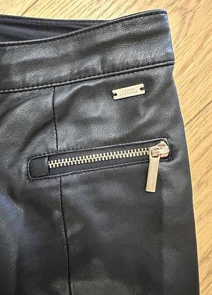 Лосіни жіночі armani exchange чорні шкіряні