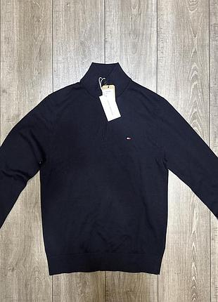 Tommy hilfiger чоловічій світер 1/4зіп оригінал новий