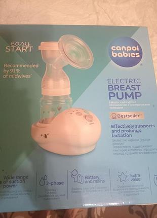 Електронний молоковідсмоктувач canpol babies easy start