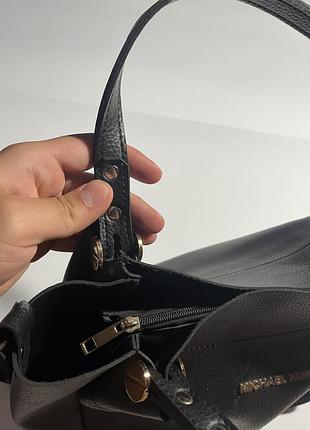 Сумка michael kors жіноча чорна 6