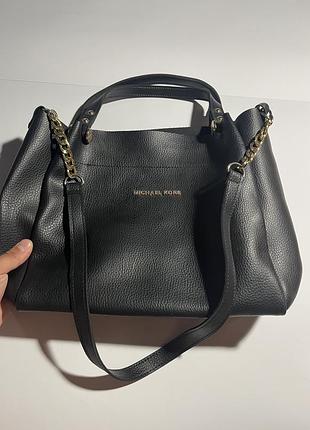 Сумка michael kors жіноча чорна 8
