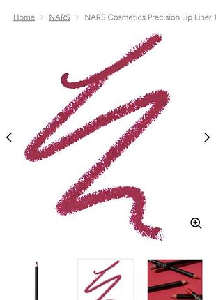Олівець для губ nars 6