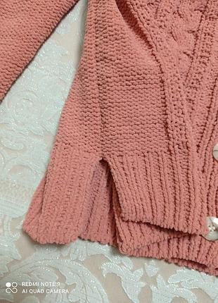 Кофта тепленька на гудзиках primark 4