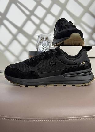 Водонепроникні кросівки lacoste urban breaker new gtx black