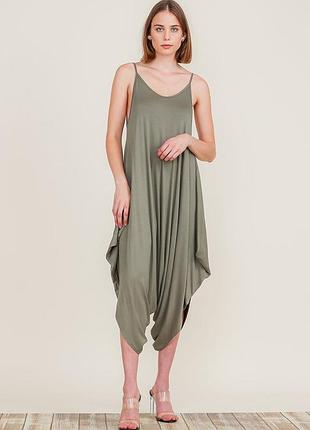 Новий літній комбінезон ромпер афгані sophia mirza (віскоза), р. one size (оверсайз)