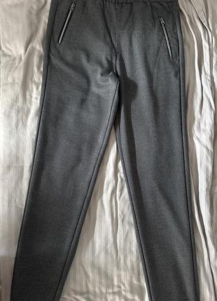 Штани для підлітків retour jeans в гусячу лапку сірі, р. 158-164