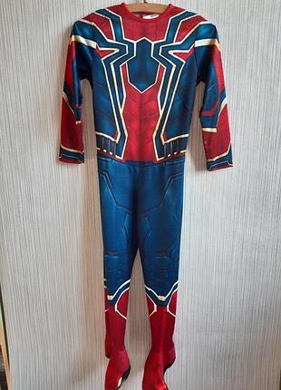 Оригинальный карнавальный костюм человек-паук железный паук rubie's marvel, р. м