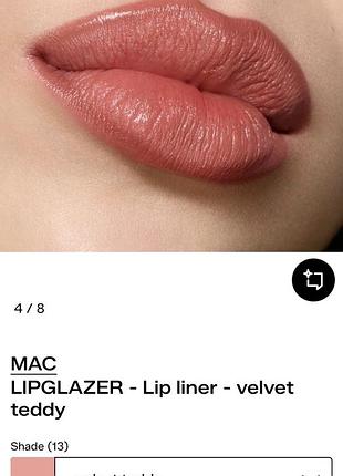 Олівець для губ mac 7