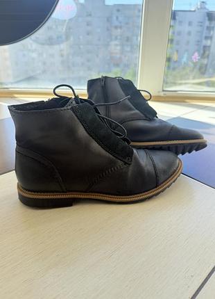 Черевики чоловічі clarks чорні, 41 розмір