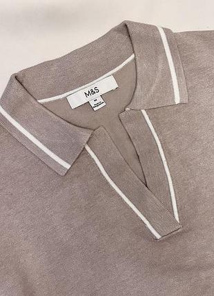 Джемпер поло з коротким рукавом  m&s 5