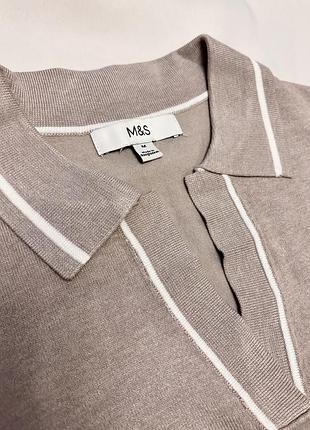 Джемпер поло з коротким рукавом  m&s 6