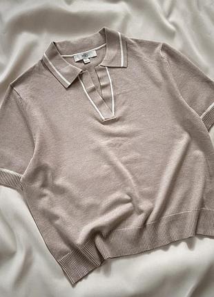 Джемпер поло з коротким рукавом  m&s 9