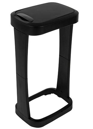 Корзина для мусора складная bo-camp flip lid 120 л черный (6315225), для хранения и организации вещей, для дома, шкафа и гардероба
