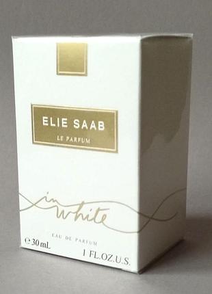 Elie saab le parfum in white 30 мл для женщин (оригинал)