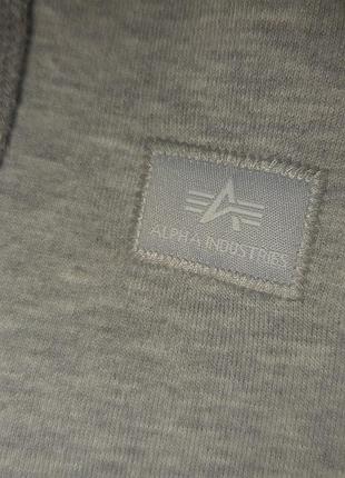 Чоловіче худі alpha industries сіре розмір m 4
