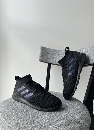 Чоловічі чорні кросівки кеди взуття adidas ace predator