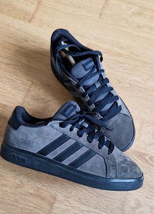 Кеды замшевые кроссовки adidas grand court (ij5530) / размер 38 оригинал
