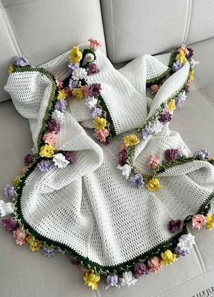 Подарочный плед-букет 2