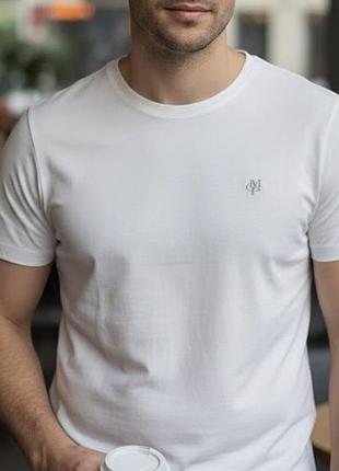 Футболка чоловіча marc o’polo біла