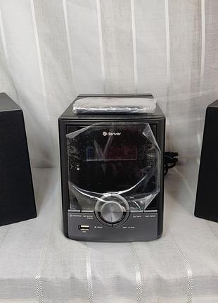Denver mda-285 (dab+/fm/cd/bluetooth/usb).
компактная микросистема / музыкальный центр с деревянными колонками..2 × 50 вт