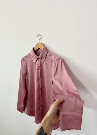 Атласна сорочка marks&spencer🌿