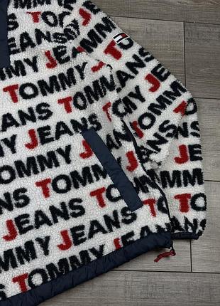 Оригінальна монограмна шерпа анорак tommy jeans 2