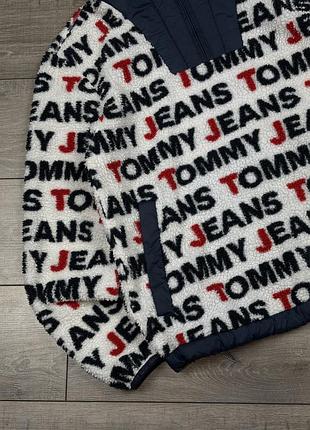 Оригінальна монограмна шерпа анорак tommy jeans 7