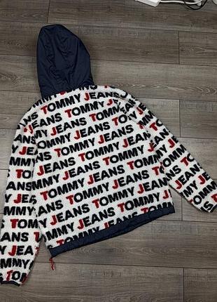 Оригінальна монограмна шерпа анорак tommy jeans 9