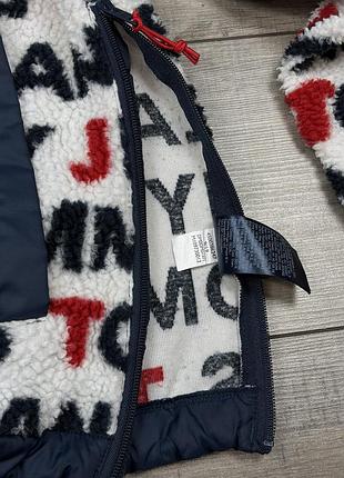 Оригінальна монограмна шерпа анорак tommy jeans 8