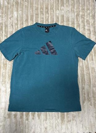 Футболка чоловіча adidas original синя