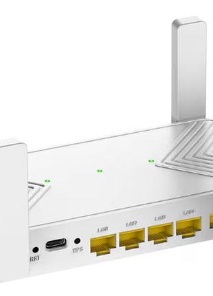 Бездротовий роутер із функцією ділового центру, домашній wi-fi роутер, живлення type-c 5v1a, з маршрутизатором, реле, ap білій