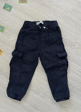 Джинси для хлопчика zara котонові