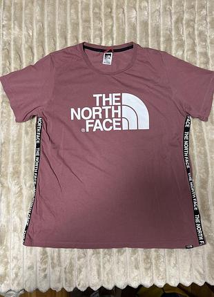 Футболка жіноча the north face рожева