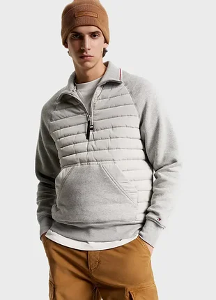 Світшот чоловічий tommy hilfiger сірий