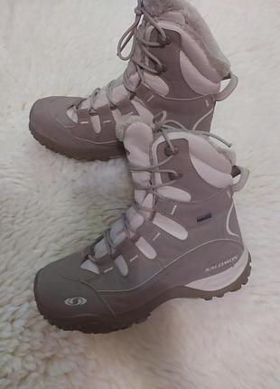 Термо ботинки salomon  gore-tex