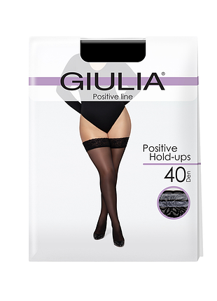 Панчохи positive hold ups 40, nero, 8