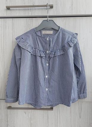 Блузка zara для девочки 5р 110см