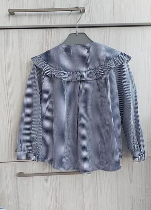 Блузка zara для девочки 5р 110см 2