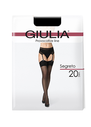 Панчохи segreto 20, nero, 1/2