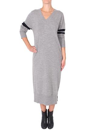Платье миди t by alexander wang с 100% шерсти мериноса (xs)