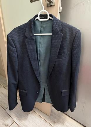 Піджак чоловічий zara синій