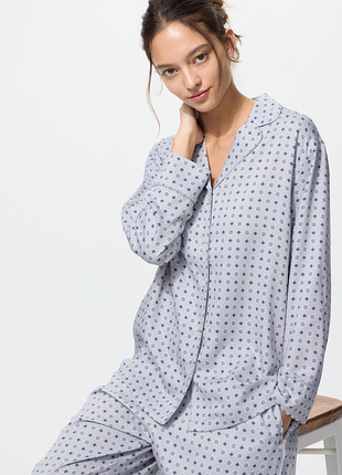 Пижама сатиновая uniqlo (483922)