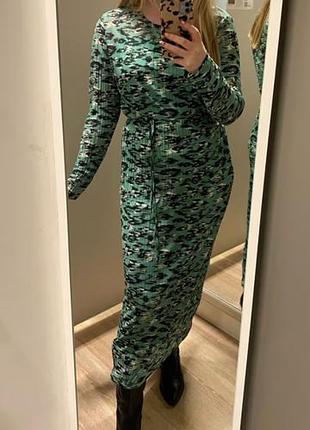 Платье плиссе m&amp;s 6