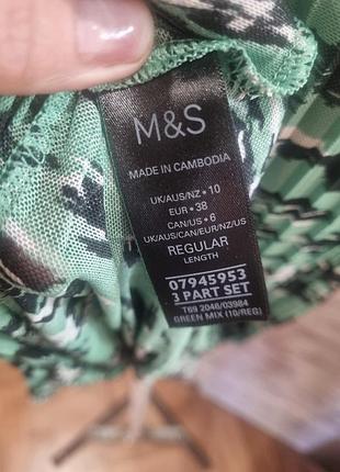 Платье плиссе m&amp;s 10