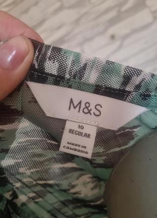 Платье плиссе m&amp;s 9